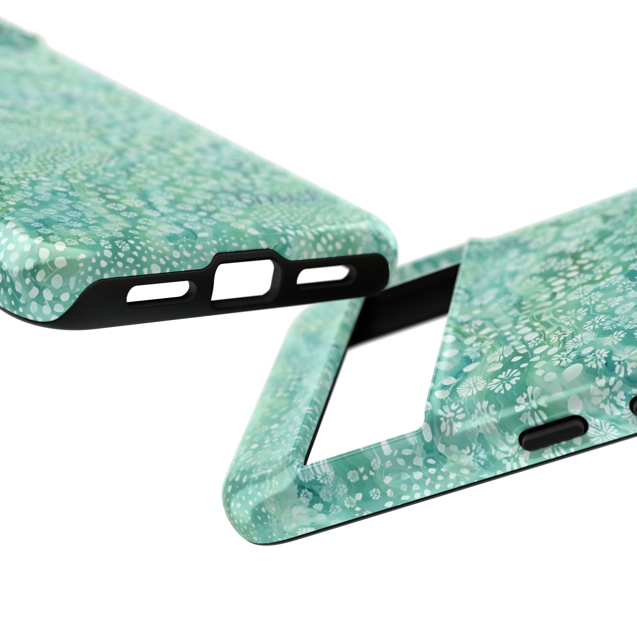 Teal Florals