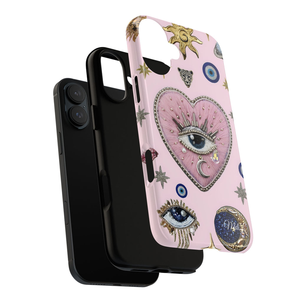 Evil Eye | Pink Heart - Mare di Luna