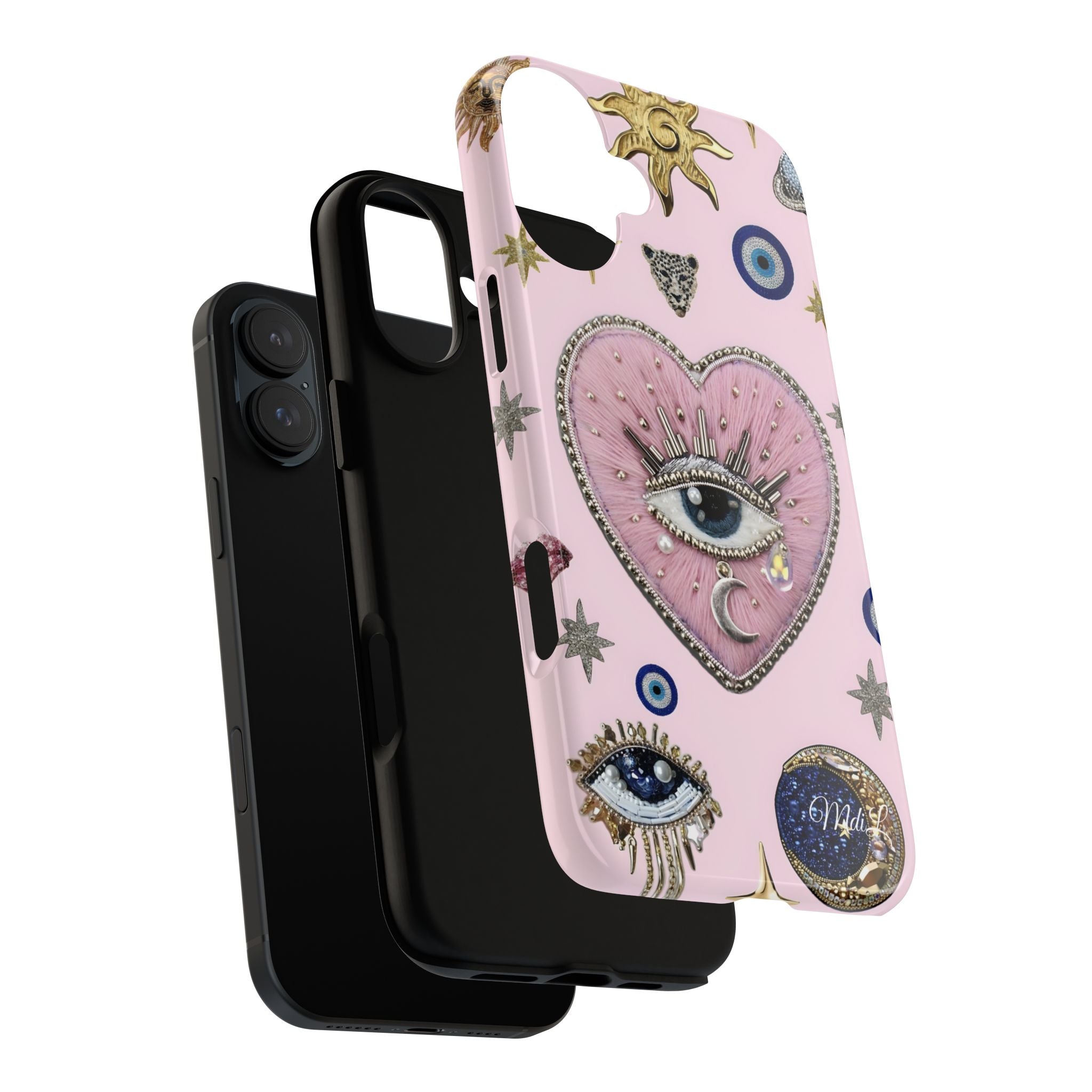 Evil Eye | Pink Heart - Mare di Luna
