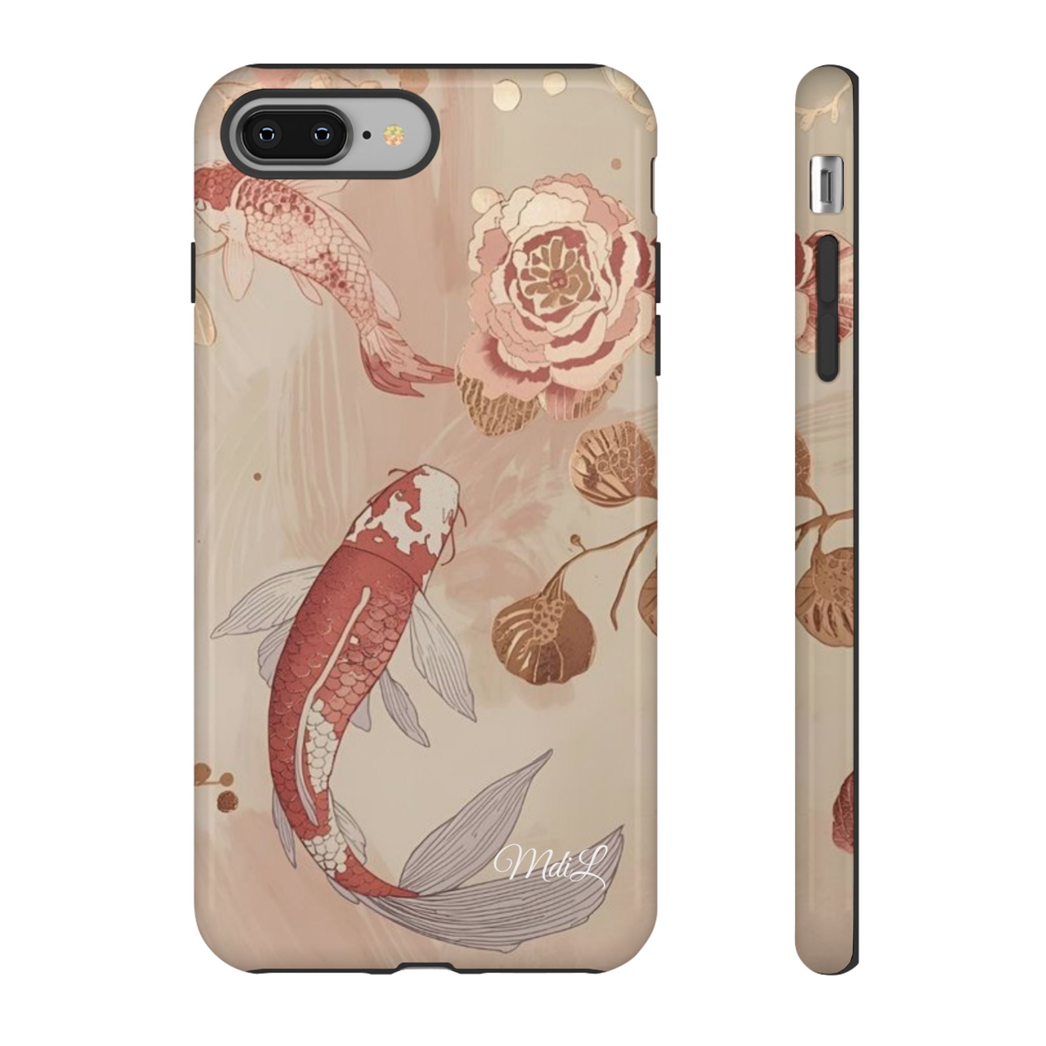 Rosy Koi Pond iPhone Case