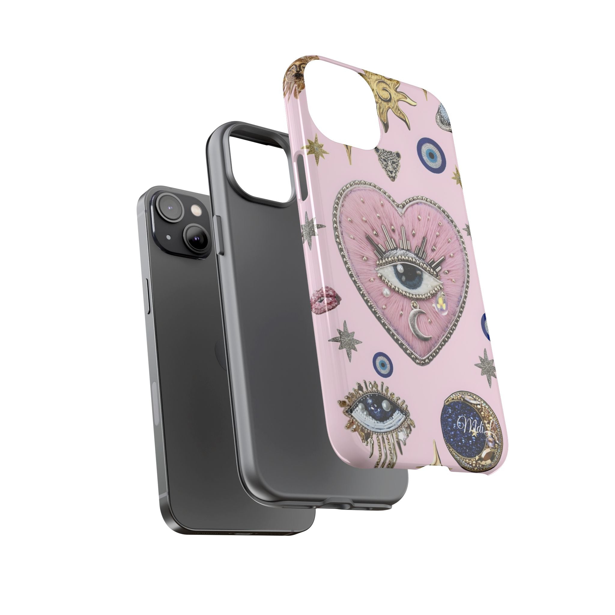 Evil Eye | Pink Heart - Mare di Luna