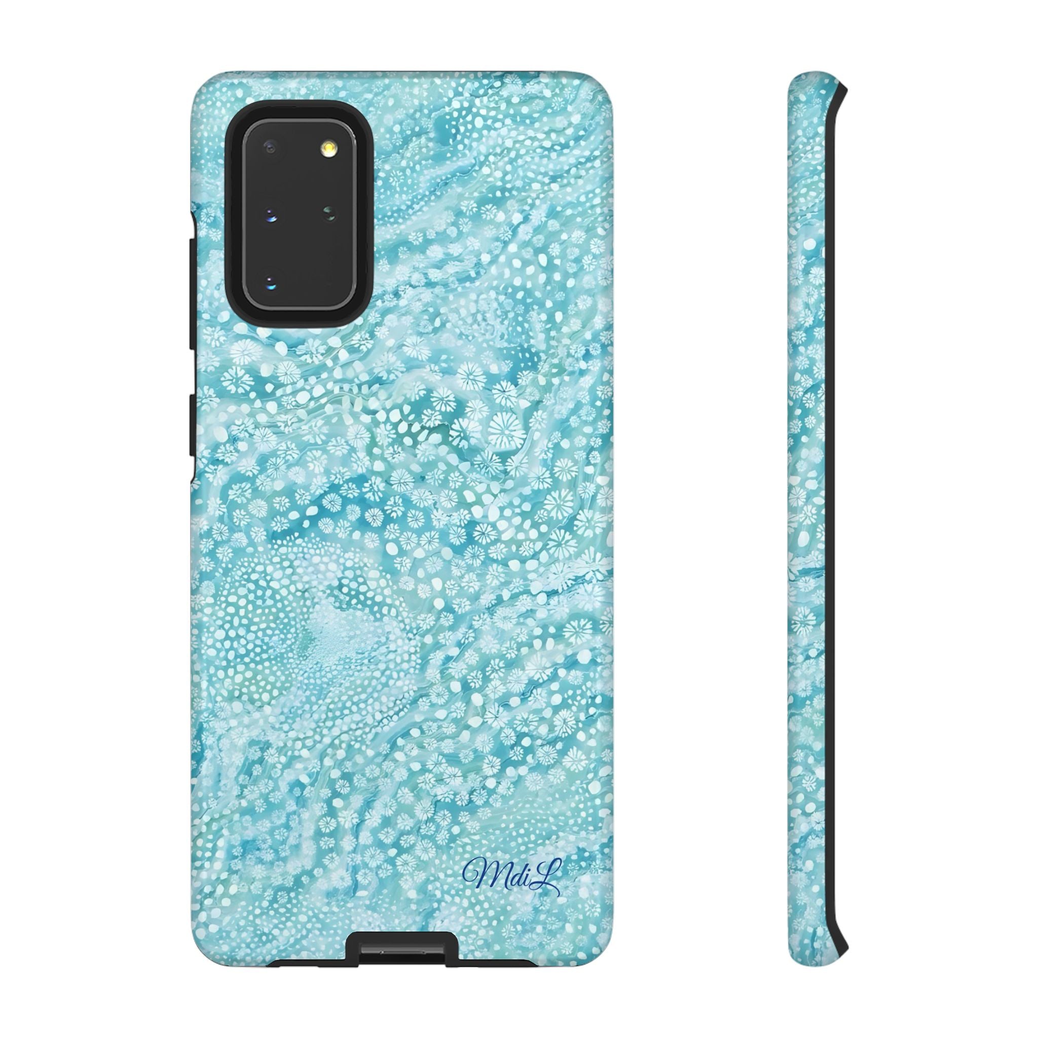 Teal Florals