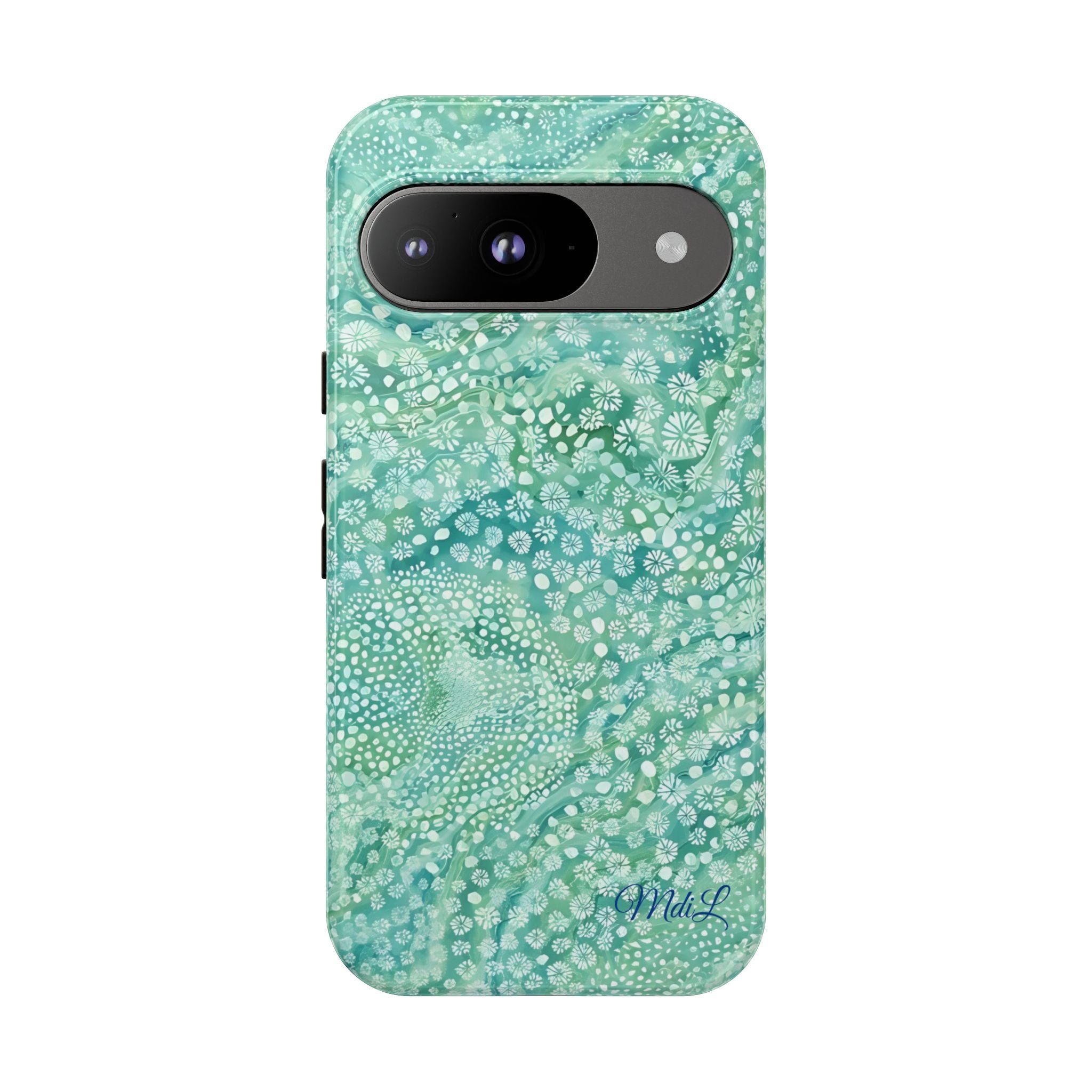 Teal Florals