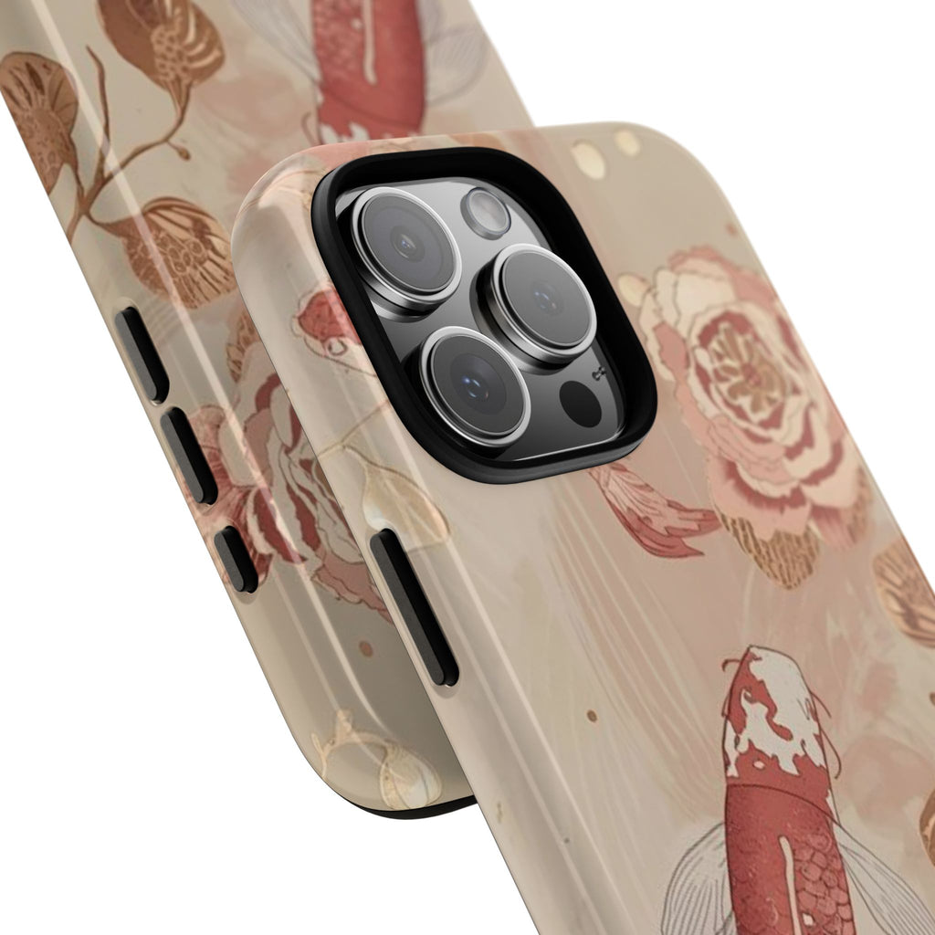 Rosy Koi Pond iPhone Case