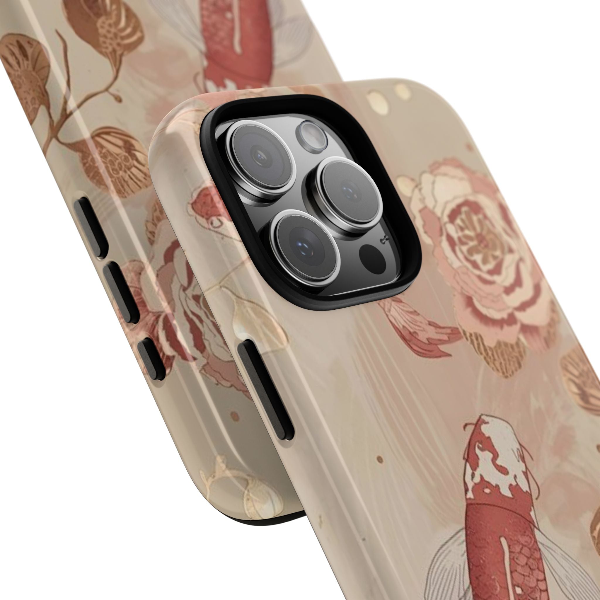 Rosy Koi Pond iPhone Case