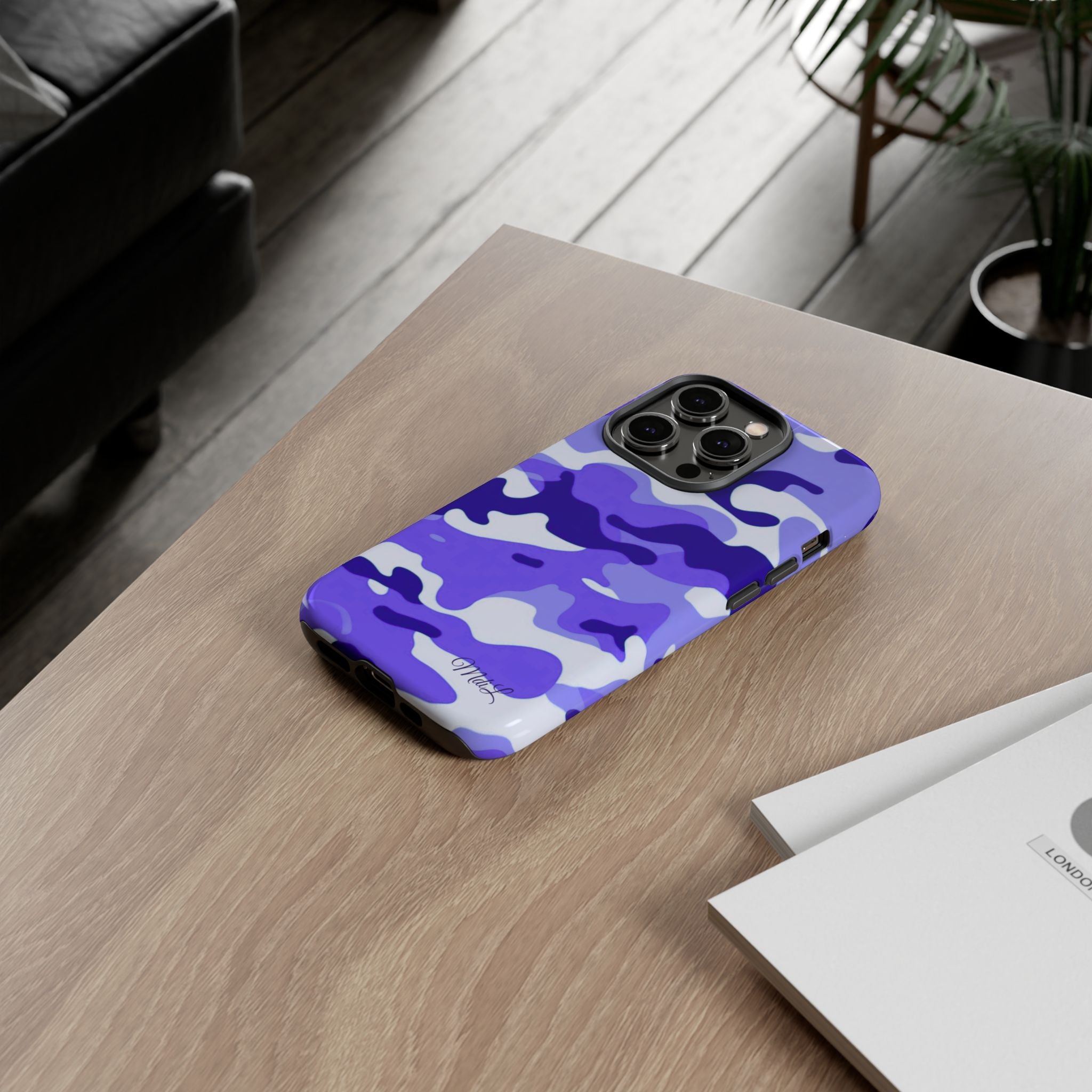 Bluey Camo iPhone Case