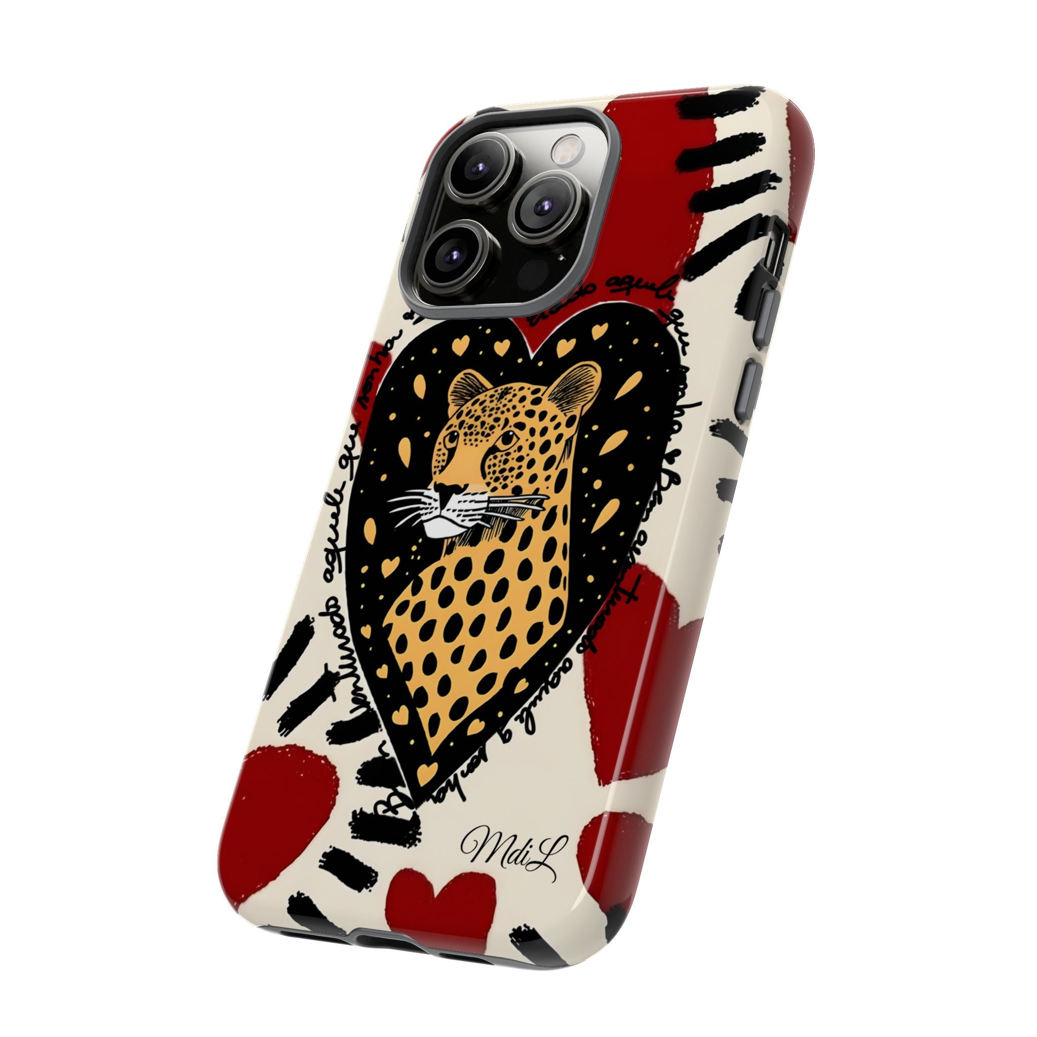 Leopard | Red Hearts - Mare di Luna