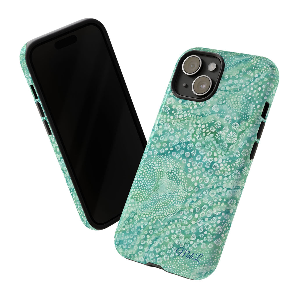 Teal Florals