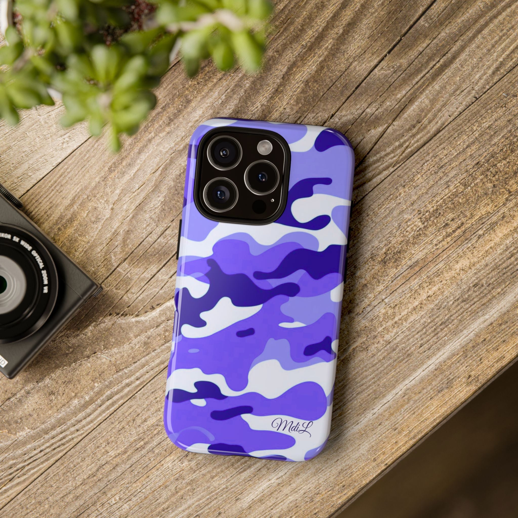 Bluey Camo iPhone Case
