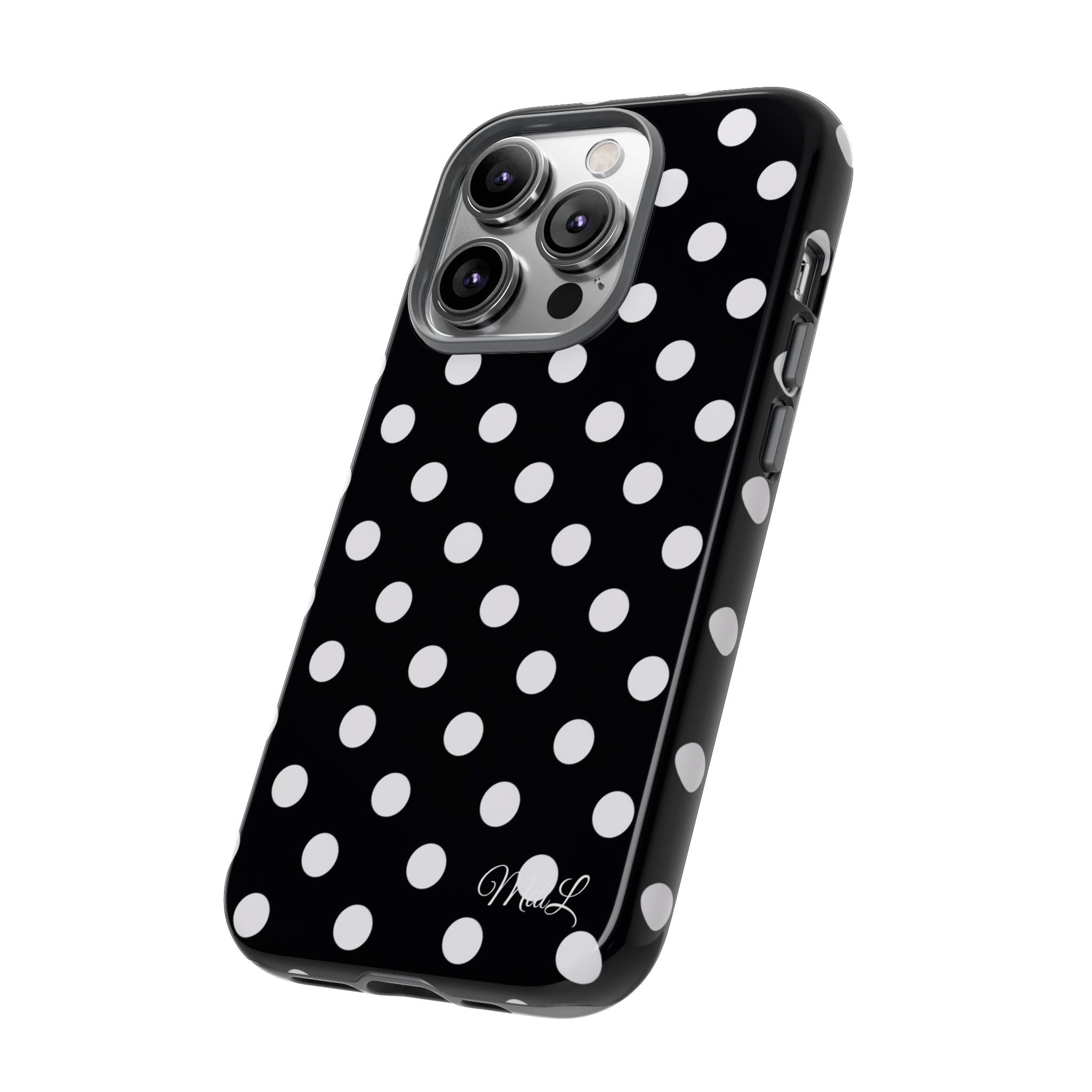 Polka Dots | White and Black - Mare di Luna