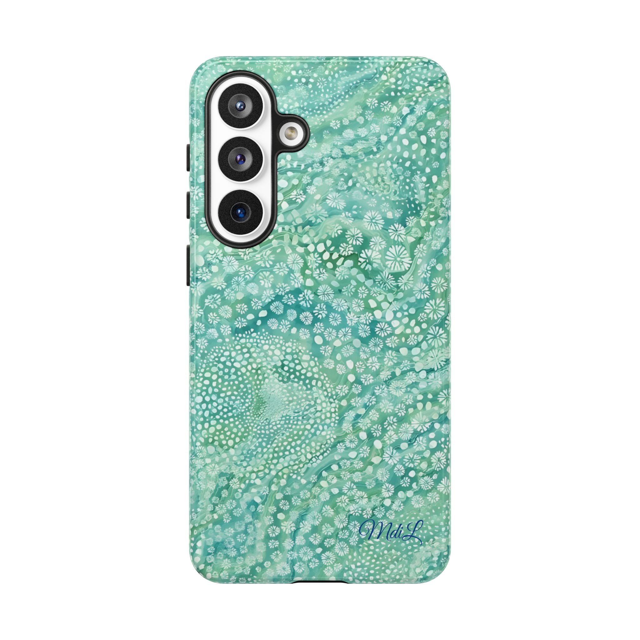 Teal Florals