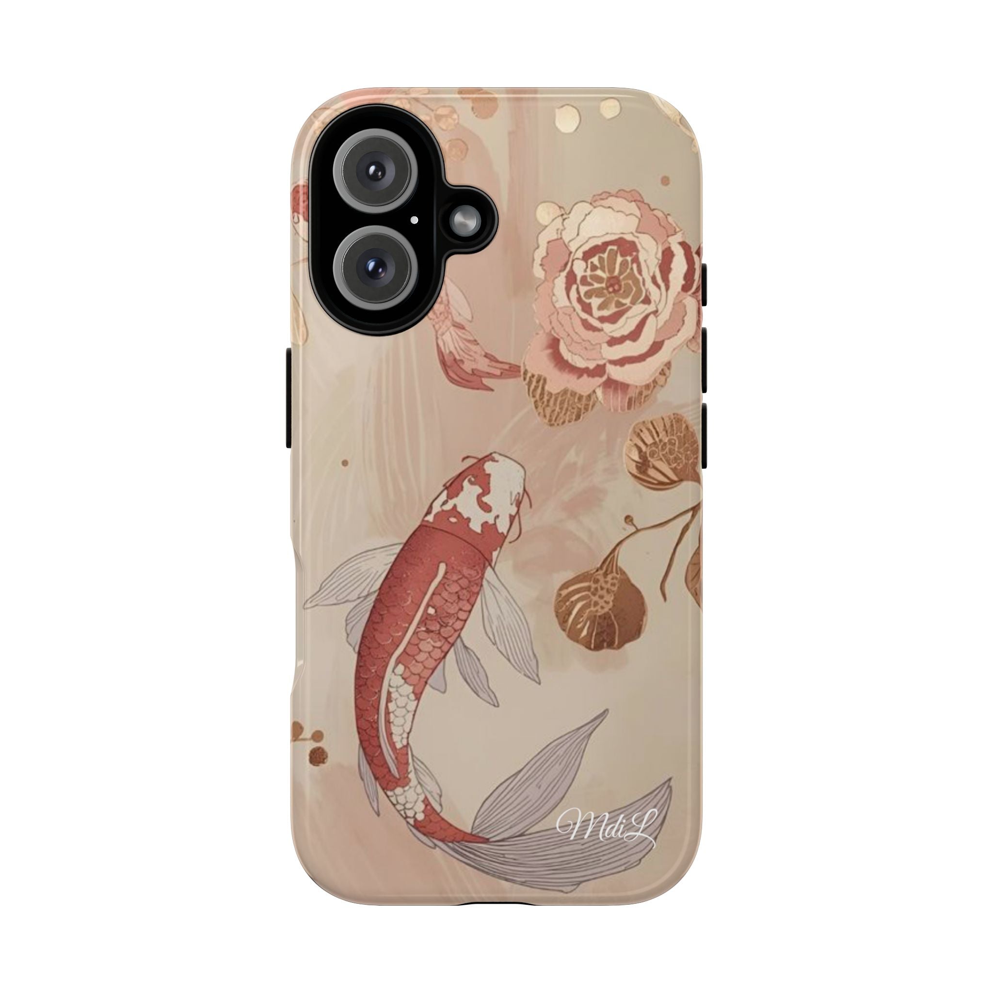 Rosy Koi Pond iPhone Case