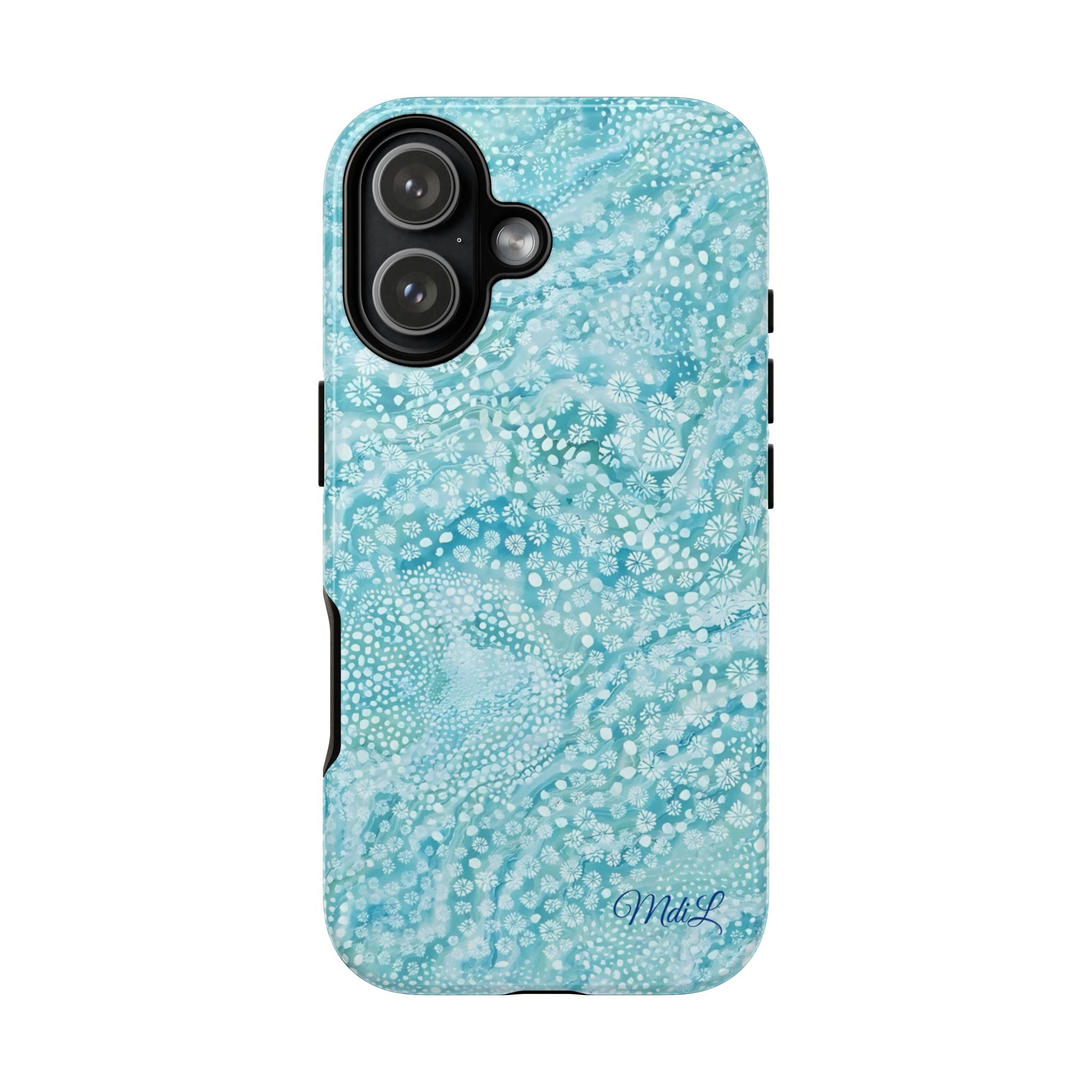 Teal Florals