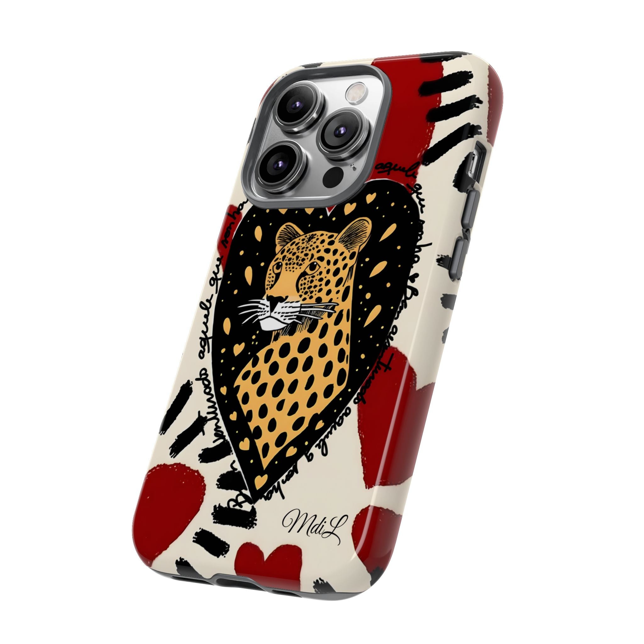 Leopard | Red Hearts - Mare di Luna