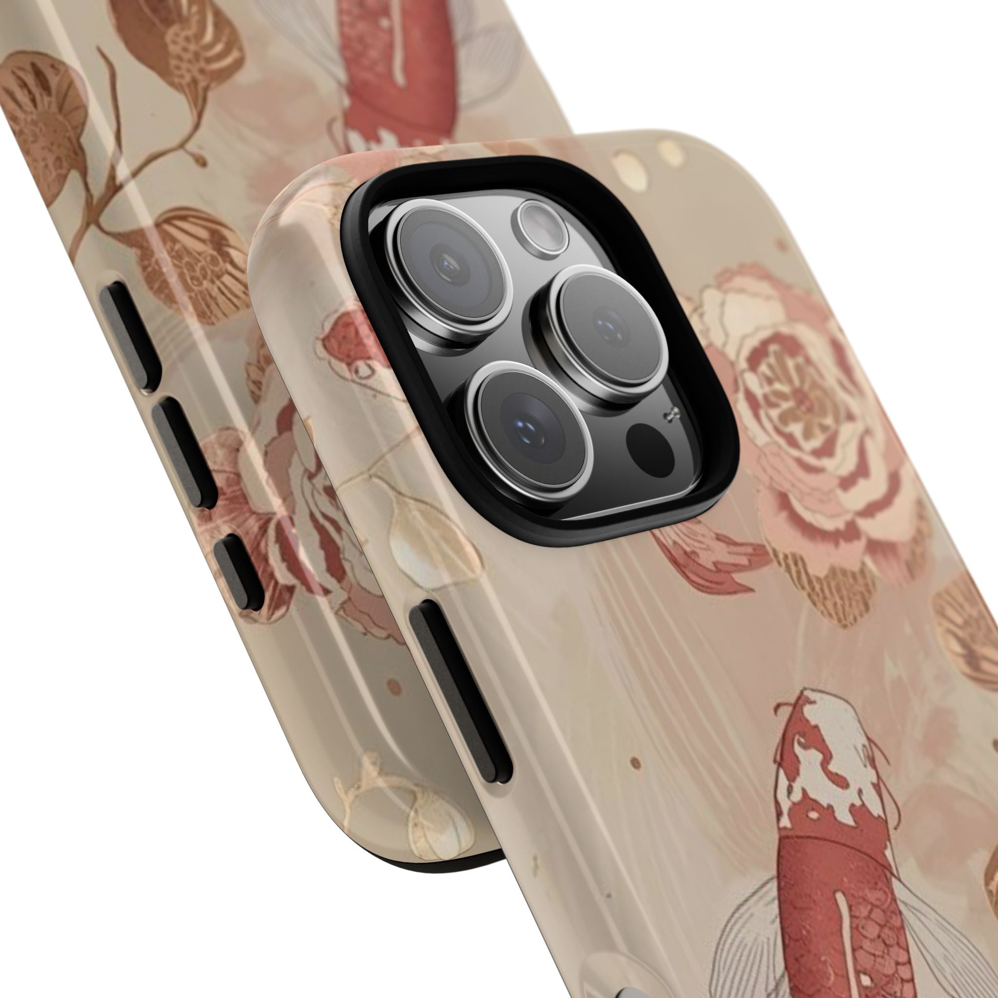 Rosy Koi Pond iPhone Case